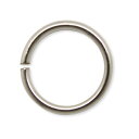 鉄 丸カン 銀色 ニッケルメッキ サイズ12mm/太さ1.4mm 300個入