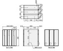 ナスタ(NASTA) ポスト D-ALL (ディーオール) KS-MB3102PU-3LKT-W 前入後出 屋内タイプ ホワイト 本体: 奥行33.58cm 本...