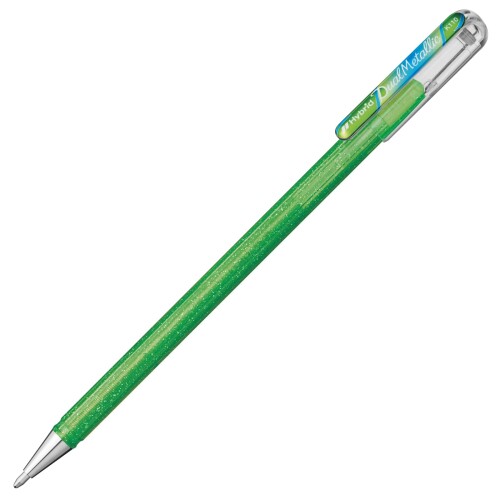 ぺんてる ボールペン デュアルメタリック ライトグリーン＋メタリックブルー＆レッド 10本 K110-DMK(10) 【特長】主役級のかがやき 【芯径】1.0mm 【インキ色】ライトグリーン+メタリックブルー&レッド 【1本あたりサイズ/重さ】14×10×151mm/9g 【材質】軸:AS キャップ:PET 尾栓:PE 先金:真鍮 見る角度によって色味が変わり、さらに黒い髪と白い紙で異なる色に見える、グリッター顔料入りのインキを搭載 一目で虜になるようなかがやきを存分にお楽しみいただけます カラフルで個性的なインキを使って自分だけの世界を広げよう! 商品コード20081008763商品名ぺんてる ボールペン デュアルメタリック ライトグリーン＋メタリックブルー＆レッド 10本 K110-DMK(10)型番K110-DMK(10)カラーライトグリーン+メタリックブルー&amp;レッド※他モールでも併売しているため、タイミングによって在庫切れの可能性がございます。その際は、別途ご連絡させていただきます。※他モールでも併売しているため、タイミングによって在庫切れの可能性がございます。その際は、別途ご連絡させていただきます。