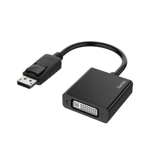 Hama ビデオアダプター、DisplayPort - DVI 変換、Ultra-HD 4K対応