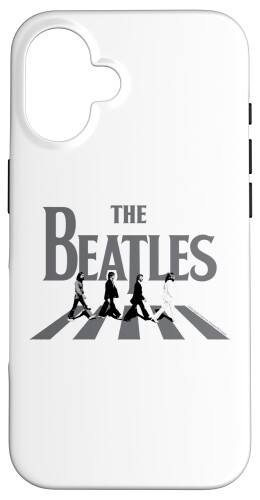 The Beatles - Abbey Road グレースケールアルバムカバー スマホケース iPhone 16 用