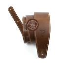 Perri's/ペリーズ ベースボール レザー ギター ストラップ 2.5インチ 色: TAN(タン) SP25S-7049