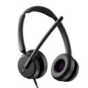 EPOS IMPACT 460T - バイノーラルオンイヤーヘッドセット、デュアルマイク、ノイズキャンセリング、USB-C/USB-A接続、Microsoft Teams、在宅勤務、プラグアンドプレイ、Zoom、UC対応