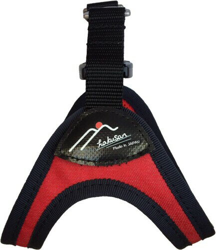 Harness Leash - Hakusan ゼロハーネス 負担軽減 犬用ハーネス サイズ調整可 簡単着脱 夜間反射材 軽量 通気 ハンドル付き ネームプレート XL サイズ オレンジ×イエロー