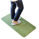 オカ(OKA) 優踏生洗いやすい キッチンマット 約45cm×90cm グリーン(ヘリンボン) (洗える 軽量 滑り止め クッション)(3)
