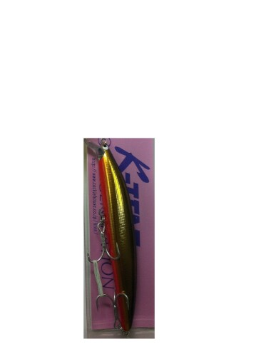 タックルハウス(TackleHouse) ミノー K-TEN セカンドジェネレーション K2F 122mm 19g Sゴールドブラック/オレンジベリー #114 K2F122MS T:0.8 ルアー