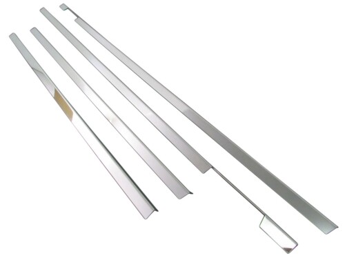 BRIGHTZ ムーヴ L175S L185S 超鏡面ステンレスメッキウィンドウモール 4PC L L175 L185 175 185 ムーブ 3441