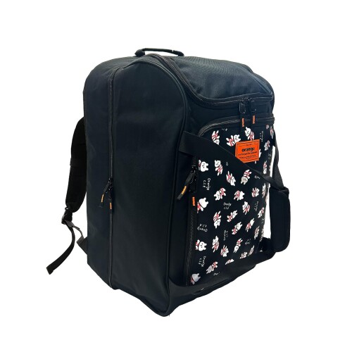 25-26 ORAN’GE MASTER PACK きっこうちゃん きっこ ウェア・着替えと濡れたブーツを分けて収納出来る防水セパレート構造　 上部にはヘルメットやゴーグル、グローブなどを収納出来るポケット 背面には背負うことの出来る収納可能なバッド入りストラップ　 高さ調整可能なチェストストラップうちゃん O/S 説明 ブーツ ■ウエア ■ヘルメットなどを分けて収納出来る背負える大容量ギアバッグ　ボードケースとマスターパックで完結 商品コード20081318795商品名25-26 ORAN&rsquo;GE MASTER PACK きっこうちゃん型番#040149サイズO/Sカラーきっこうちゃん※他モールでも併売しているため、タイミングによって在庫切れの可能性がございます。その際は、別途ご連絡させていただきます。※他モールでも併売しているため、タイミングによって在庫切れの可能性がございます。その際は、別途ご連絡させていただきます。