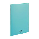 リヒトラブ AQUA DROPs クリヤーブック ポケット交換タイプ A4 青緑 5冊 N5015-28_5