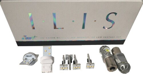 SMART(スマート)LEDルームライトセット ILIS LEDSET フォルクスワーゲン VW UP LEDSET(ルームライト3球タイプ) LEDSET073