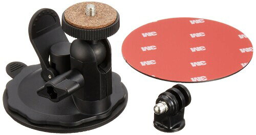 REC-MOUNTS カメラ用 サクションカップマウント(吸盤スタンド) ゲル素材タイプ ダュシュボードに直接 装着出来る吸盤+GoProアダプター付き REC-B43G+GP 吸盤サイズ80mm　カメラ台部分　コルク仕様　　ベース材質　樹脂　吸盤部分　ゲル素材タイプ ゴープロ カメラ用　トライポット付き キャンペーンで　吸盤ベース QB90Sをサービス中(おまけ品) 推奨固定物　インドア500g程度　アウトドア 180g程度　ストラップをして使用下さい。 通販用簡易パビニールッケージ使用の為　取説が付属しません。注意事項・免責事項はホームページに基づきます 商品紹介 ダッシュボードの小さな凸凹にも対応するゲル素材の吸盤タイプ 粘着の力と真空にする力、ダブルで強力!!.ダッシュボードに直接も取付が可能 粘着力が弱ってきたら水で洗い流せば繰り返し利用も可能(指紋の部分でツルツルになるまで洗ってください) ※1 吸盤ベースを使用する事推奨。ゲル部分が直射日光に当たらないように使用して下さい。 ガラス ■車のボディに付けるならノーマル吸盤タイプを推奨します 曲面には曲面対応吸盤ベースを使用下さい 取付けイメージなどはイメージです。付属品以外は付属されません(1枚目が全ての付属品) 仕様等は予告なく変更になり若干画像とは異なる場合もございます。注意事項や免責事項は同梱物やメーカーホームページにてご確認くださいませ ご注意(免責)必ずお読みください アダプター類に関して 各ブランド並びに弊社の製品誤差がありキツイ ■ゆるい ■入らない場合があり、加工が必要なケースもございます。ご理解の上、購入頂くようお願い致します。 商品コード20063668799商品名REC-MOUNTS カメラ用 サクションカップマウント(吸盤スタンド) ゲル素材タイプ ダュシュボードに直接 装着出来る吸盤+GoProアダプター付き REC-B43G+GP型番REC-B43G+GPカラーゲル吸盤＋GoPro(ダュシュボード向け）※他モールでも併売しているため、タイミングによって在庫切れの可能性がございます。その際は、別途ご連絡させていただきます。※他モールでも併売しているため、タイミングによって在庫切れの可能性がございます。その際は、別途ご連絡させていただきます。