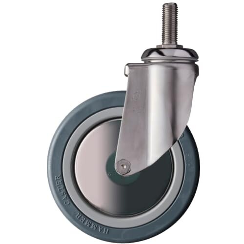 ハンマーキャスター(Hammer Caster) SUS ねじ込み ゴムB車 150mm 920SMA-RB150