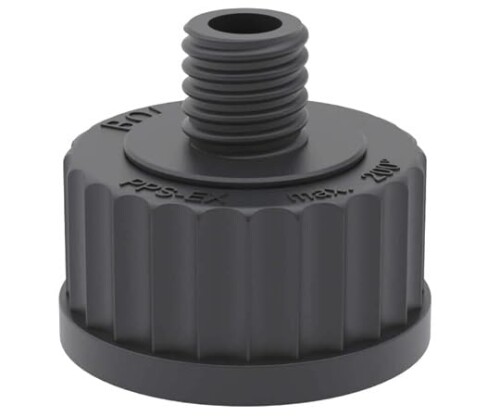 BOLA 静電気拡散性ねじ口瓶用キャップ キャップ/GL25 ホース/GL18×1個 D 872-15