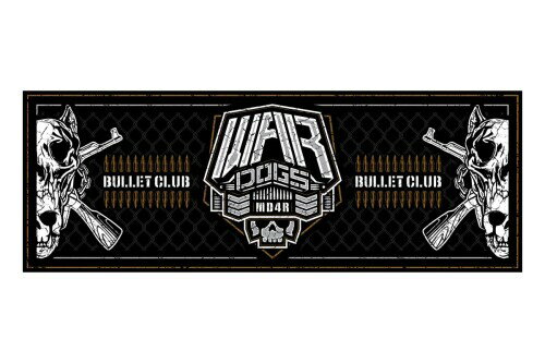 新日本プロレス BULLET CLUB WAR DOGS CREST スポーツタオル 6995008764