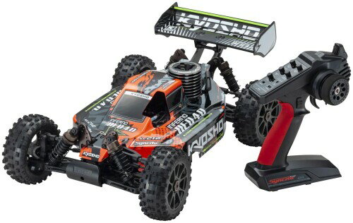 京商 (Kyosho) 1/8スケール 21エンジン 4WDレーシングバギー レディセット インファーノ NEO 4.0 カラータイプ1 KT-231P＋付 エンジンラジオコントロール 33029T1