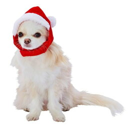 ペティオ (Petio) 犬用コスプレ クリスマス変身ほっかむり AWY サンタ S