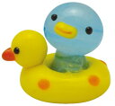 かわいい 手作り ガラス細工 アヒル浮輪ペンギン CYK1413