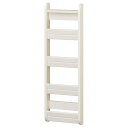 白井産業 スリッパラック 幅28cm 高さ88cm ホワイト 白木目 ガルバートンシリーズ専用 4足収納 玄関収納 ガルバートン GBP-8525SCWH