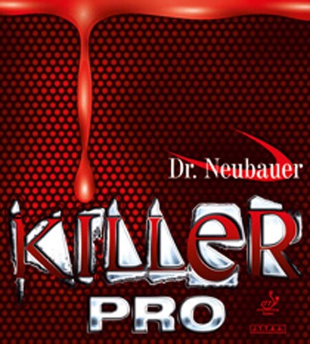 JUIC (ジュウイック) 卓球 表ラバー キラープロ (KILLER PRO) Dr.Neubauer (ドクトルノイバウアー) ブラック (BK) 厚さ2.0mm 1155