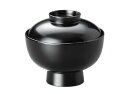 J-kitchens お椀 洗浄機対応雑煮椀 黒 (1客) 12.6cm 漆塗り 手塗り 日本製