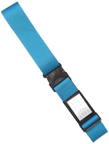 (コンサイス) タイトフィットバゲージベルト60 スーツケースベルト 保証付 6 cm 0.15kg ブルー