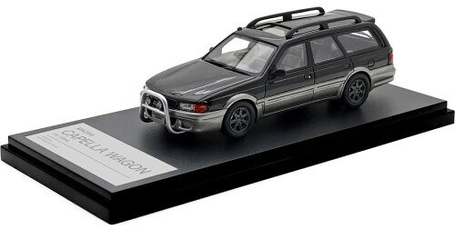 インターアライド (INTERALLIED) Hi Story 1/43 マツダ CAPELLA WAGON FX (1994) ブリリアントブラック/サイレントシルバーメタリック 完成品 HS506BK