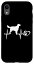 iPhone XR フラット コーテッド レトリーバー 犬 ハートビート パウ ラブ 面白い子犬 スマホケース 3,010円