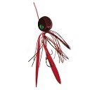 グローリーフィッシュ(Glory Fish) タイラバ ブリラバ INHELIT LU-023 ブラックレッド 80g