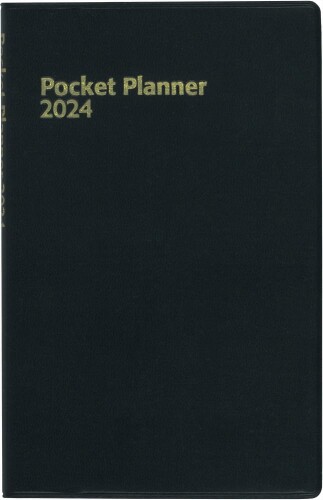 博文館新社 博文館 手帳 2024年 ウィークリー ポケットプランナー 黒 No.139 (2024年 1月始まり)