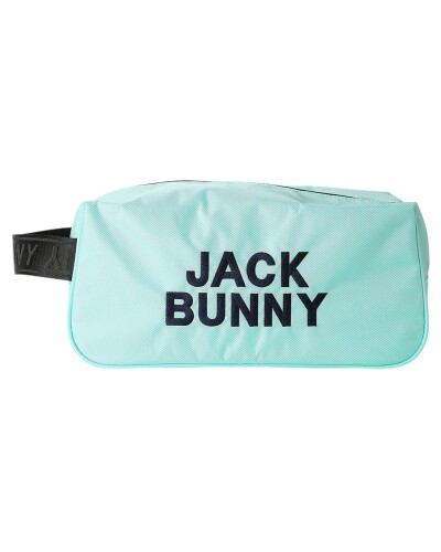 (ジャックバニー) 継続定番商品 シューズケース (ベーシックシリーズ)(ブランドロゴ) / ゴルフ 靴 / 262-6984121 130_ミント FR