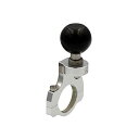 (REC-MOUNT23) ベース マウント部 (Cパーツ) C20 ナローパイプ クランプ ベース 1inch(25.4mm) シルバー ボールサイズ23mm(2)