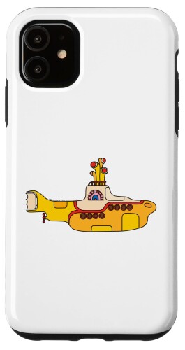 ビートルズ イエローサブマリンアート スマホケース iPhone 11 用