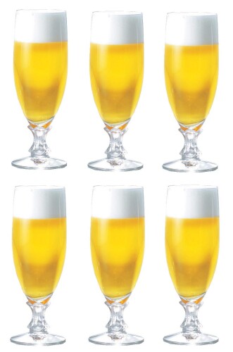 サントリーマーケティング ビールグラス 330ml プルエース 日本製 000-2672 6個入 クリア