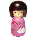 創作 こけし 花暦(雪うさぎ)(内閣総理大臣賞受賞 藤川正衛作) 日本製