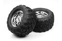 タミヤ R/C SPARE PARTS SP-1029 軽量ブロックタイヤ148/80&ホイール
