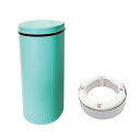 おむつ処理用ゴミ箱 DEO・PAIL(デオペール) 21L カセット1個付 防臭 消臭 抗菌 ベビー 介護用 (ライトグリーン)