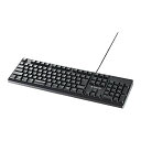 バッファロー BUFFALO ゲーミングモデル USB & PS/2 有線キーボード ブラック BSKBCG305BK