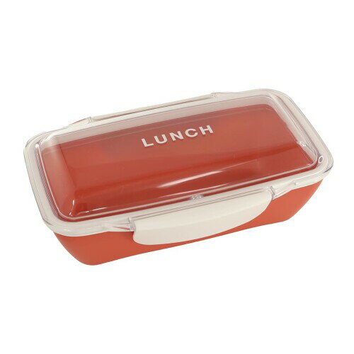 イエロースタジオ(Yellow Studio) '24 time for LUNCH ドーム1段ランチボックス500ml W18×D11.5×H6cm 157g カーマイン 73811 日本製