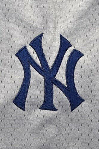 (ファナティクス) ヤンキース MLB ベースボールシャツ グレー メンズ ［Lサイズ］