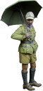 D-Dayミニチュア 1/35 ドイツ パラソルを持つDAK兵士 北アフリカ 1941-43年 レジンキット DD35245