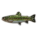 KAJIKAWA(カジカワ) ピンバッジ ヴィンテージ FISH PINS 淡水魚 ブルックトラウト