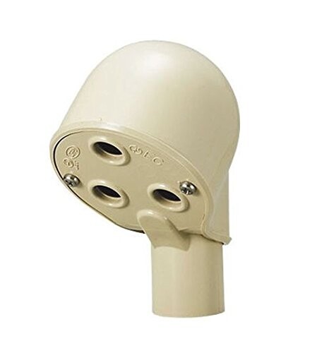 樂天商城 - 日動電工 エントランスキャップ 22 アイボリー EC22JHW