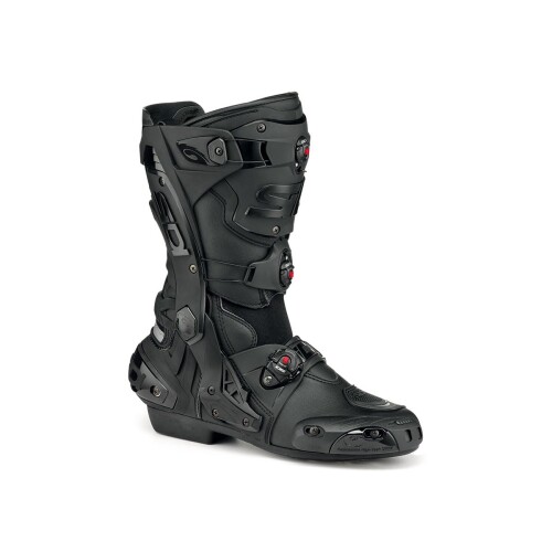 SIDI シディ バイク用 レーシングブーツ ライディング ブーツ CE規格適合 レース サーキット 走行会 スポーツ ツーリング REX BLACK EU41/25.8cm(25.5cm-26.0cm相当)