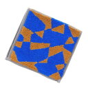 田中産業 ハンカチ Otta ハーフタオルハンカチ 二つ折りタイプ 1枚入 約25×12.5cm 日本製 ブルー 24-57