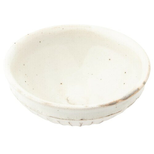 Rakuten - TOKI1919 MINOYAKI 日本食 伝統の 天目 小鉢 直径約13×5cm 美濃焼 みの 陶器 和食 皿 旅館 料亭 レストラン 仕様 食器 電子レンジ可 食洗機可 粉引削ぎ目 白 グレー 日本製 38K146-13