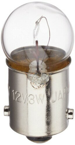 乐天商城 - ケリー電気 白熱球 G10/G11 BA9S 12V3W パネル球 1244-1010 10個入