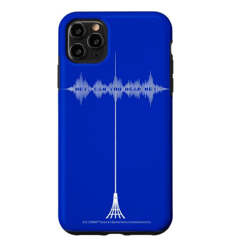 エースコンバット 7 Hey, Can you hear me? 青 スマホケース iPhone 11 Pro Max 用