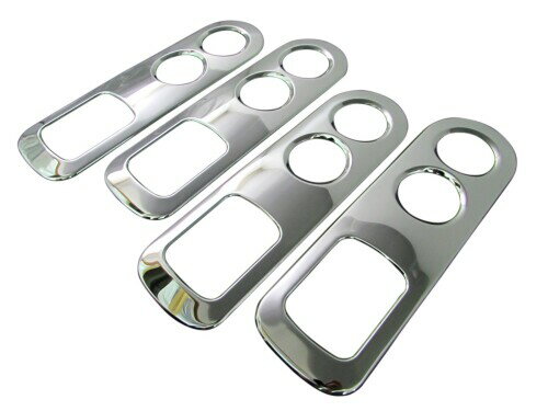 BRIGHTZ エリシオンプレステージ RR 超鏡面ステンレスメッキリアエアコンリング 4PC RR1 RR2 RR5 RR6 R1 R2 R5 R6 1 2 5 6 エリシオン プレステージ 25201