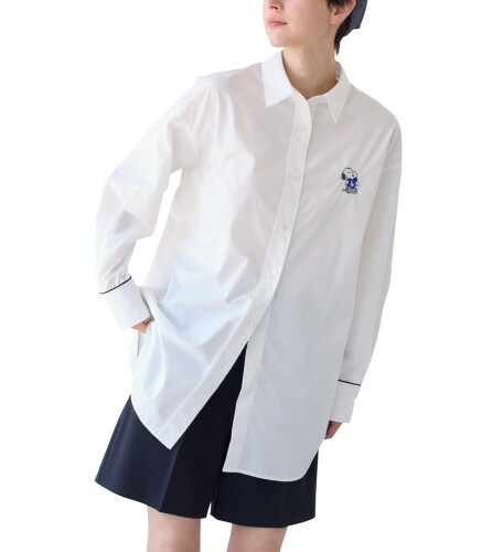 ロペピクニック オーバーサイズシャツ レディース GDH55950 シロメイン (10) F mannishboy-24856440 マニッシュボーイ パッケージ画像