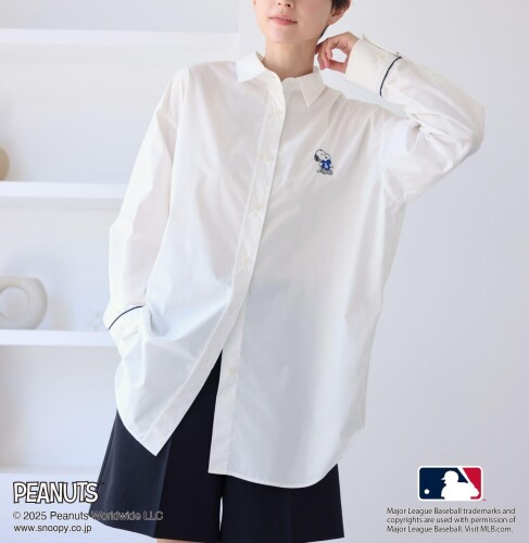 ロペピクニック オーバーサイズシャツ レディース GDH55950 シロメイン (10) F mannishboy-24856440 マニッシュボーイ サンプル画像3